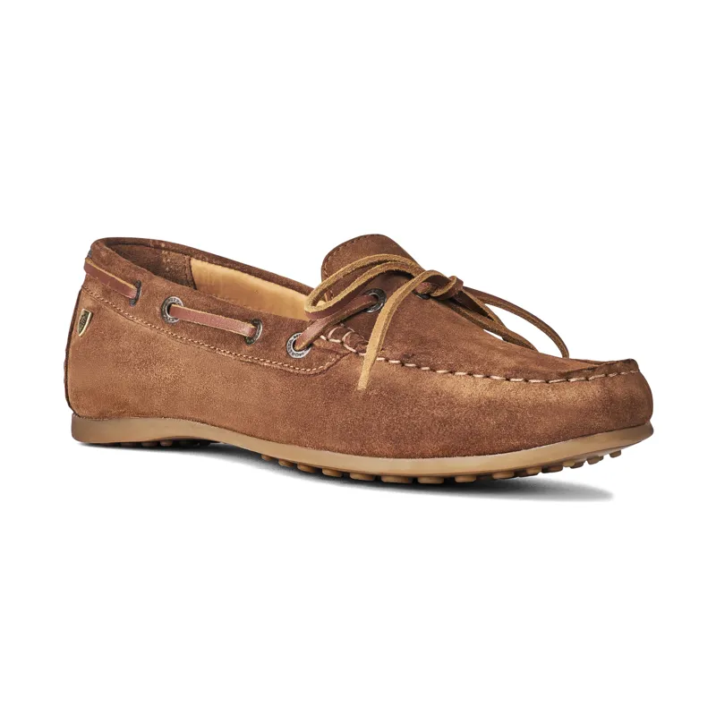 Moretta Sofia Moccasins Ladies in Tan-1